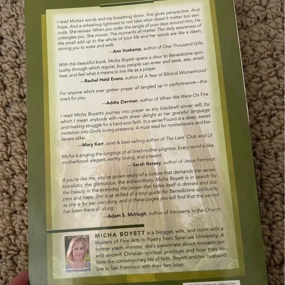 GUC Found by Micha Boyett, paperback. - Picture 2 of 6